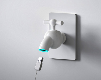 Turn Tap for USB Power